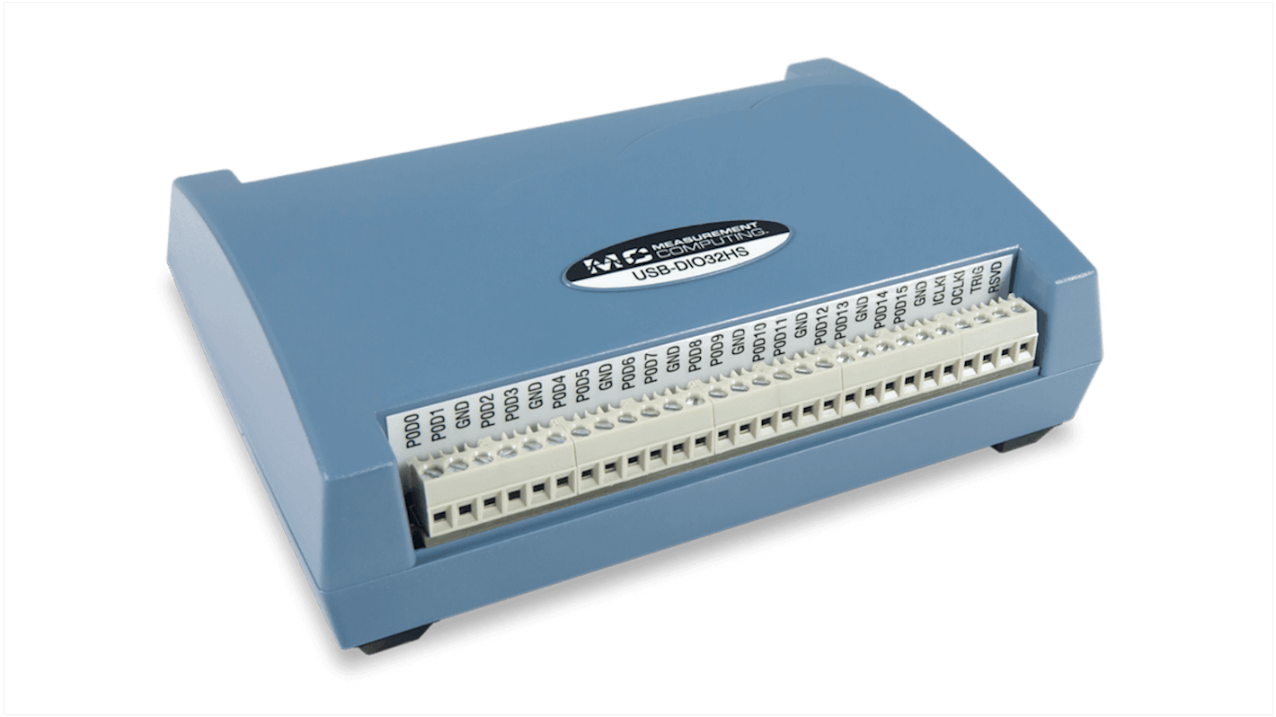 Digilent USB-DIO32HS Data Acquisition, 32 Channel(s), USB, 8Msps, 32 bit