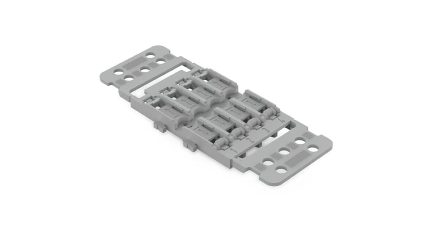 WAGO 221 Series Mounting Carrier for Use with Splicing Connector