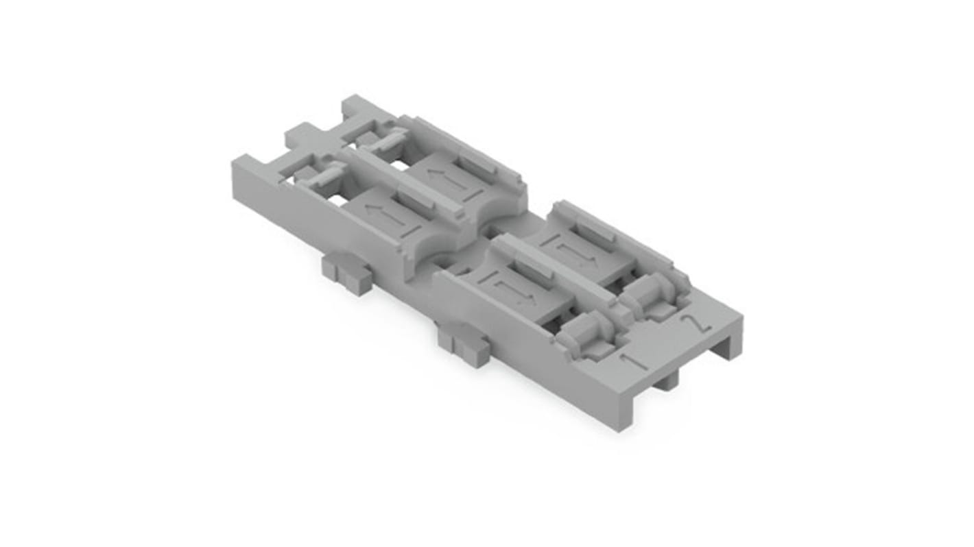 WAGO 221 Series Mounting Carrier for Use with Splicing Connector