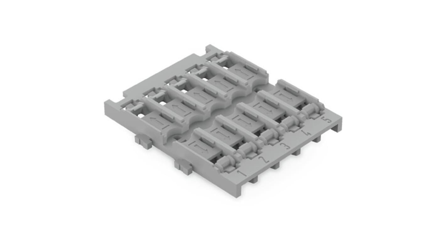 WAGO 221 Series Mounting Carrier for Use with Splicing Connector