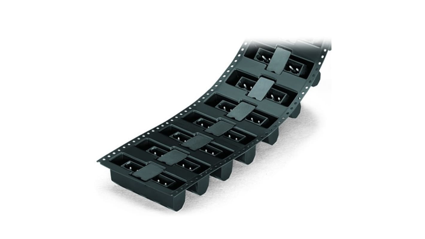 WAGO 231 Series Straight PCB Mount PCB Header, 8 Contact(s), 5mm Pitch, 1 Row(s), Unshrouded