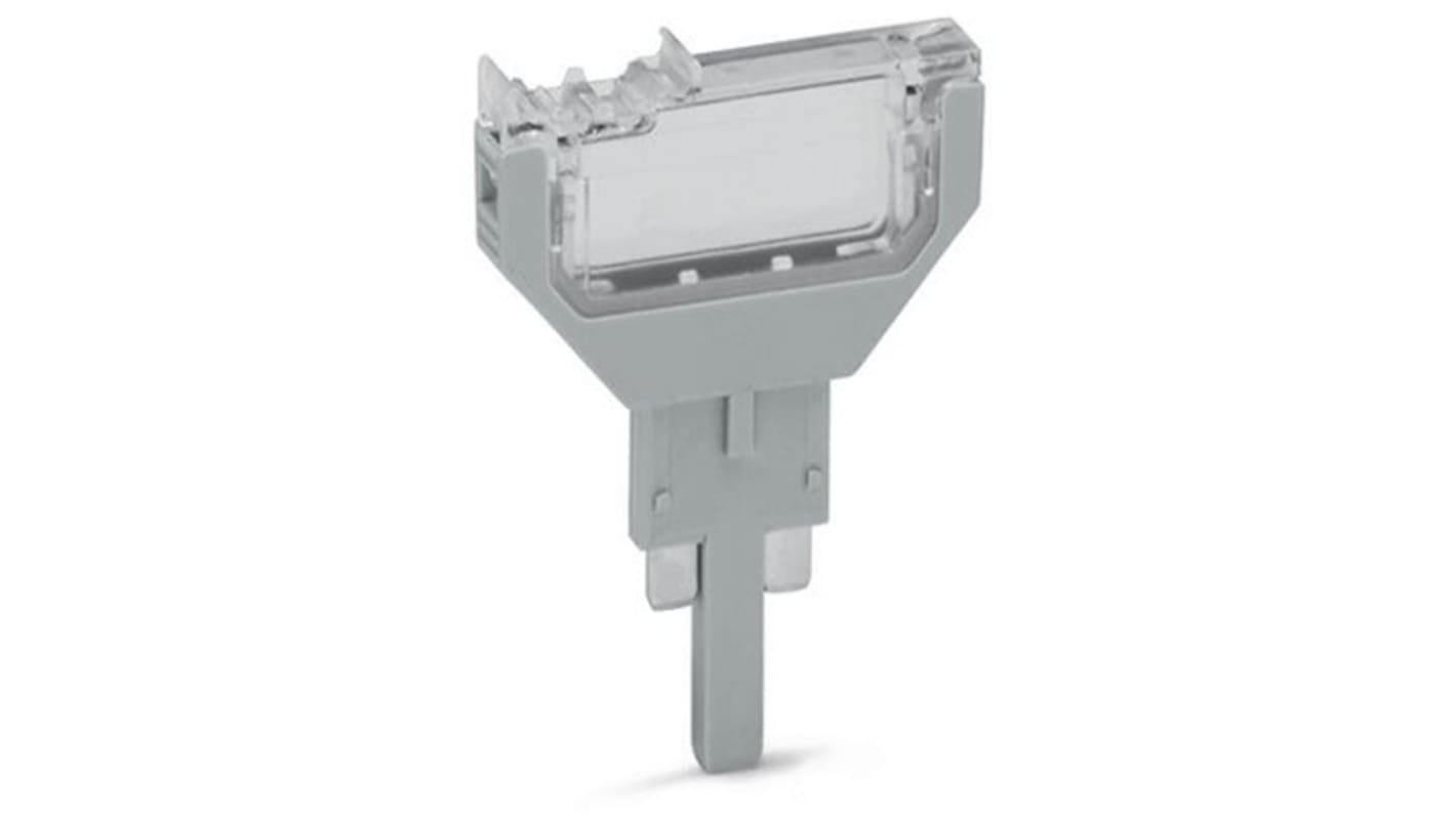 Conector macho de componente WAGO serie TOPJOB S, para usar con Bloque terminal de carril DIN