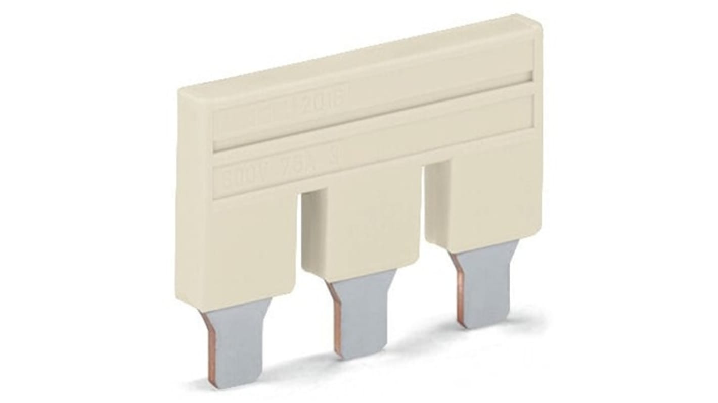 WAGO TOPJOB S Series Jumper for Use with DIN Rail Terminal Block, 76A