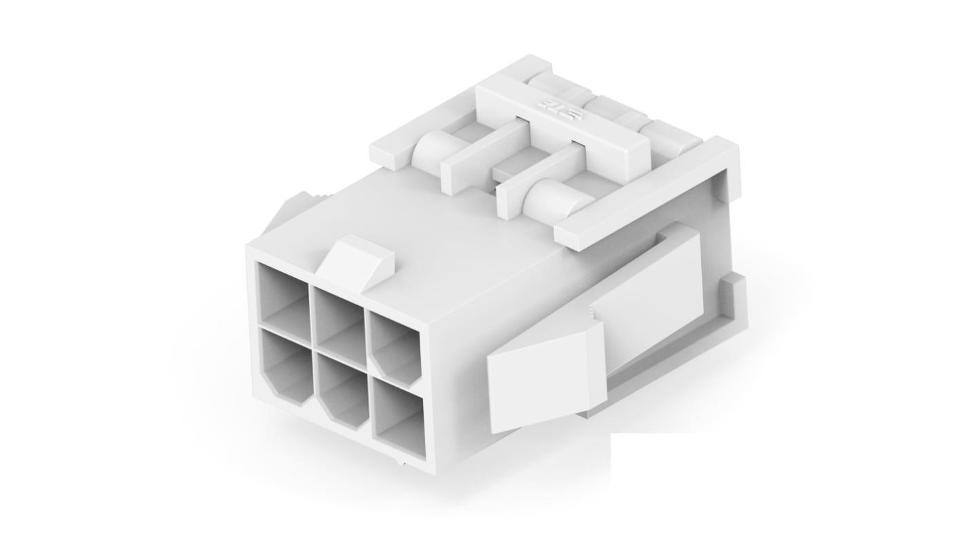 Connettore rettangolare TE Connectivity, PIN, 6 Pin, 9A