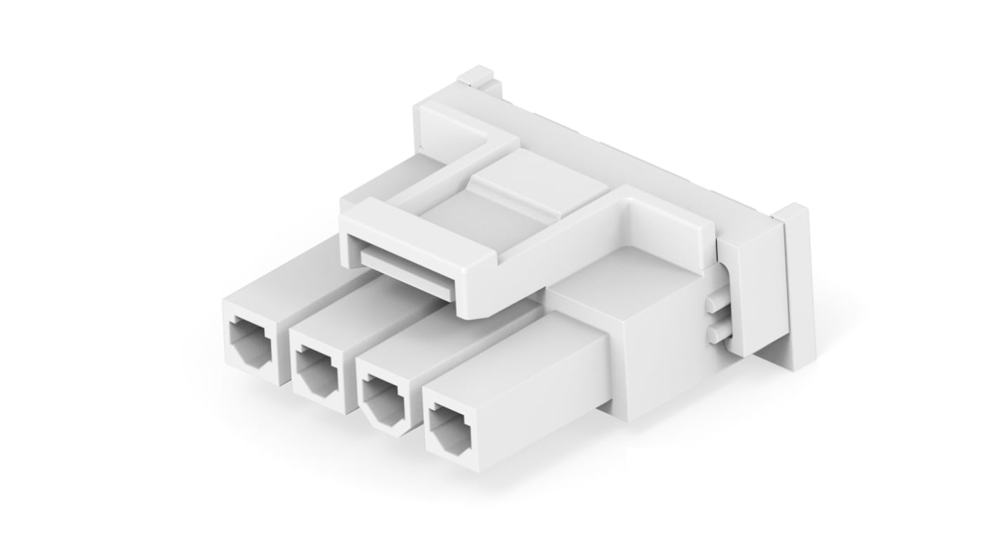 Connettore rettangolare TE Connectivity, Connettore femmina, 4 Pin, 9A