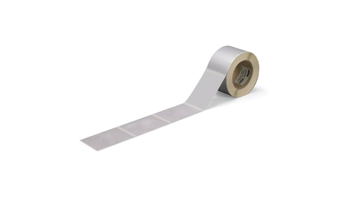 WAGO 210 Silver Label, 100mm Width, 70mm Height, 500Per Roll Qty