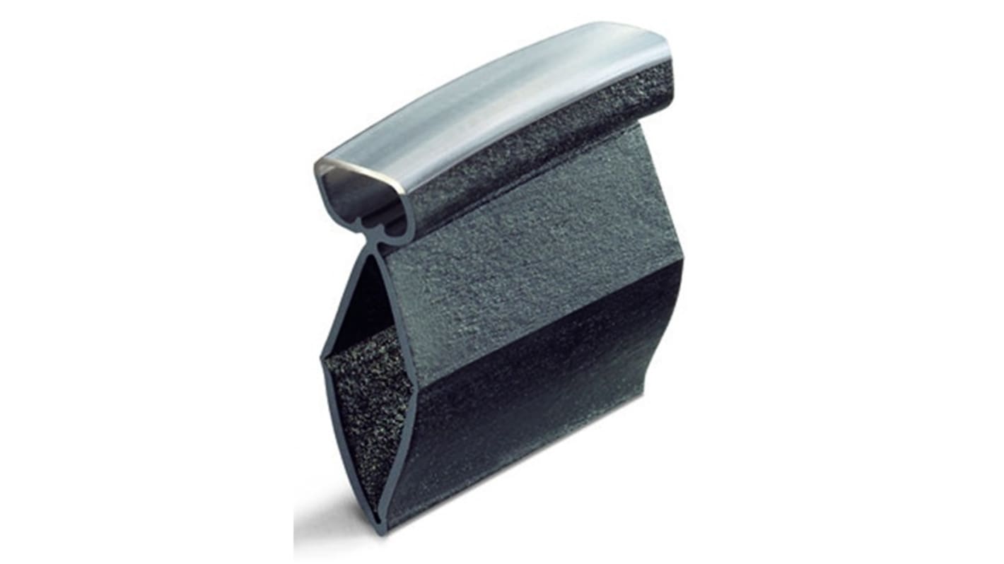 WAGO 211 Cable Mount Cable Clip, Black, 2.2 → 4.5mm Cable, for 211-110/-111/-120/-121, 211-113