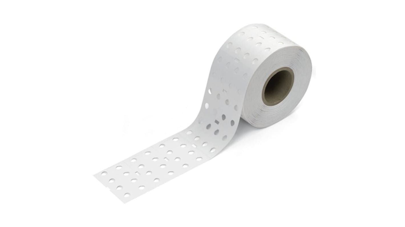 WAGO 211 White Cable Labels, 2000Per Roll Qty