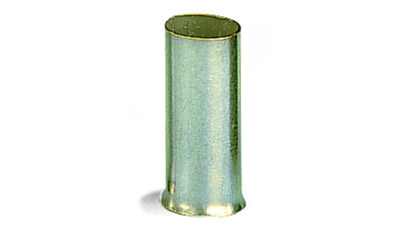 WAGO, 216 Ferrule, 15mm Pin Length, 7.5mm Pin Diameter, Brown