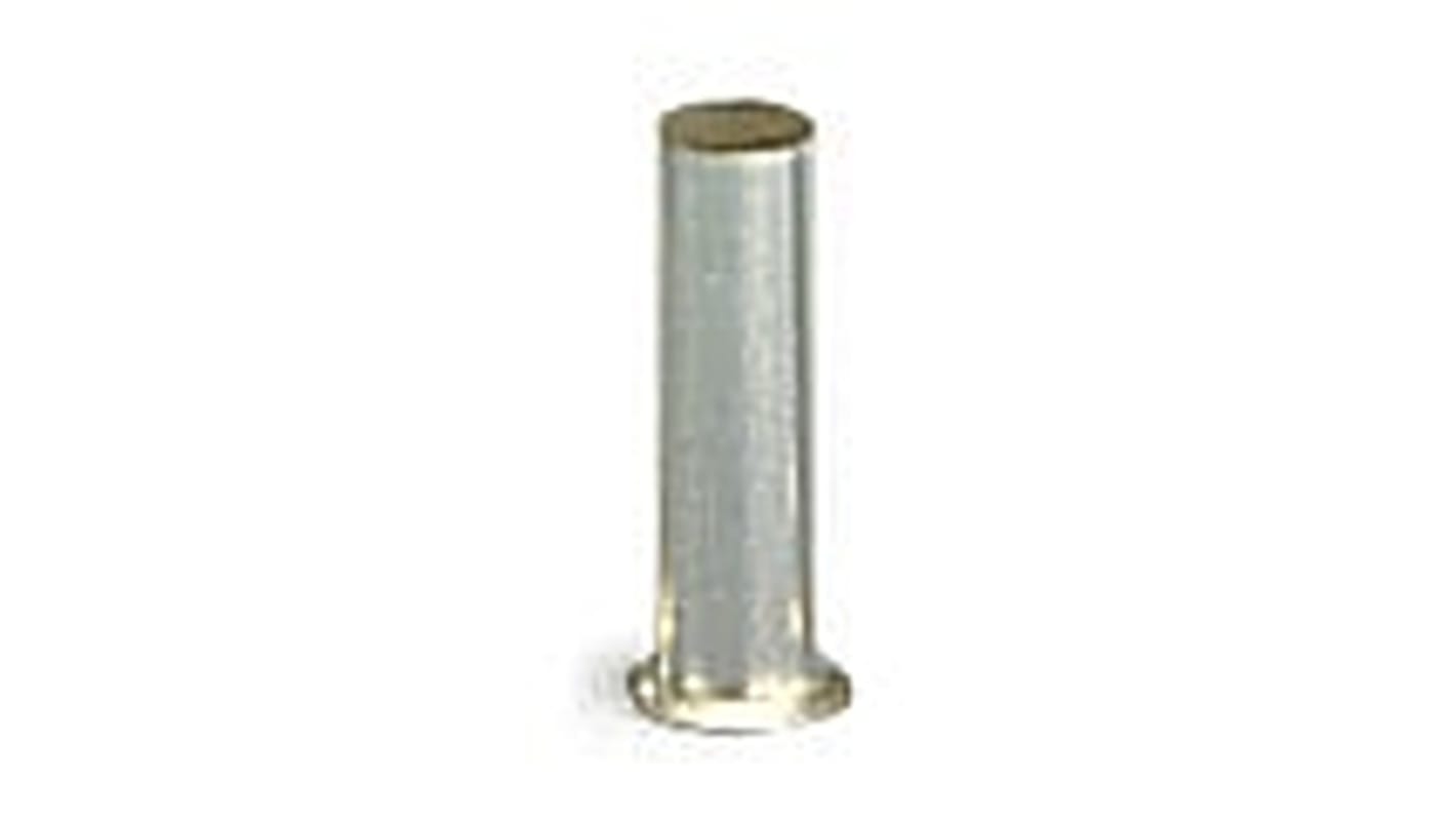 WAGO, 216 Ferrule, 6mm Pin Length, 2.5mm Pin Diameter, Silver