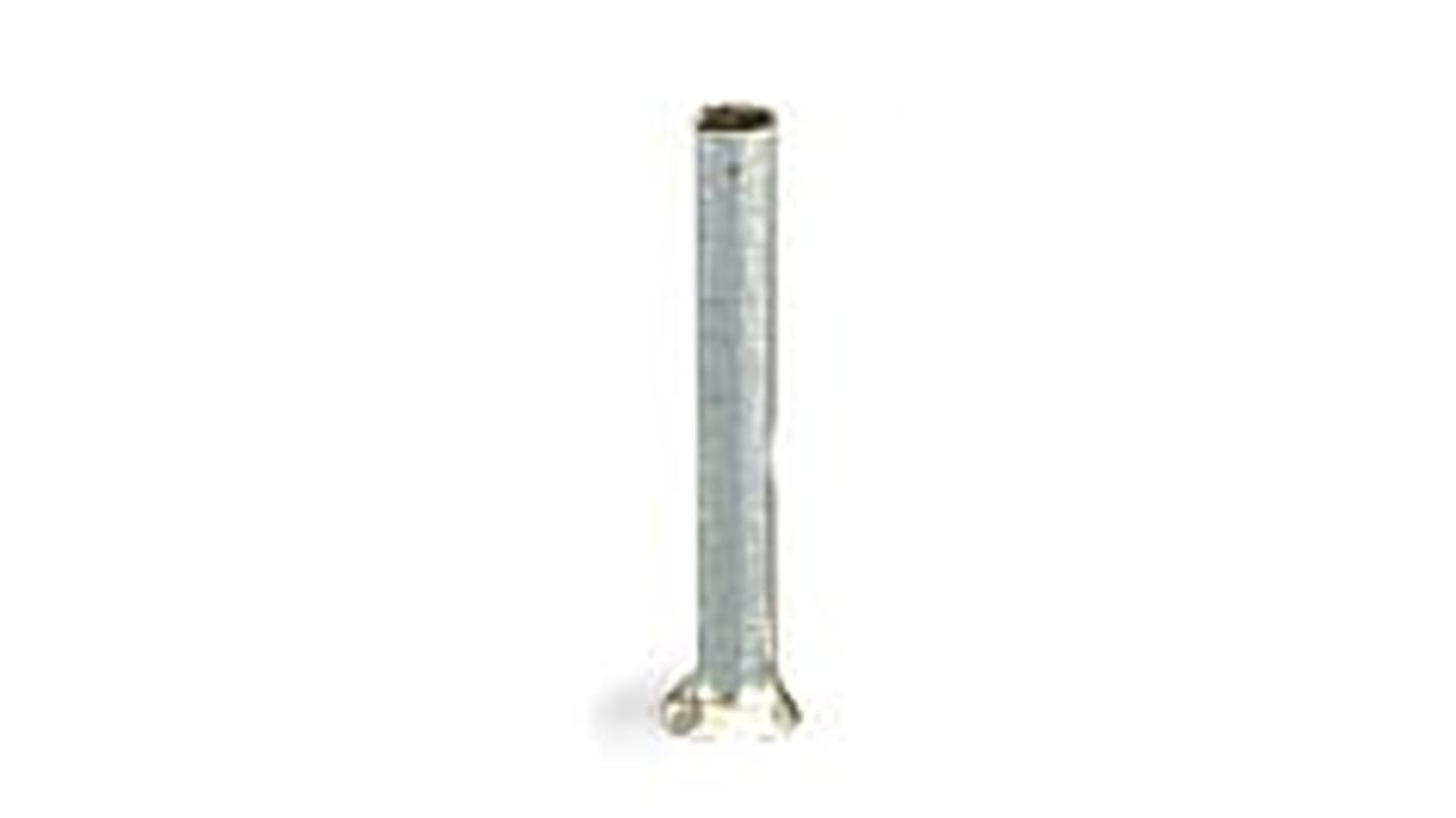 WAGO, 216 Ferrule, 7mm Pin Length, 1.7mm Pin Diameter, Silver