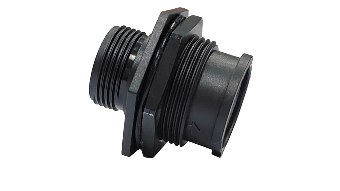 Amphenol Industrial Circular Connector, 12 Contacts, Rear Mount, Socket, Female, IP67, IP68, IP69K, FLS714xxxS03 Series