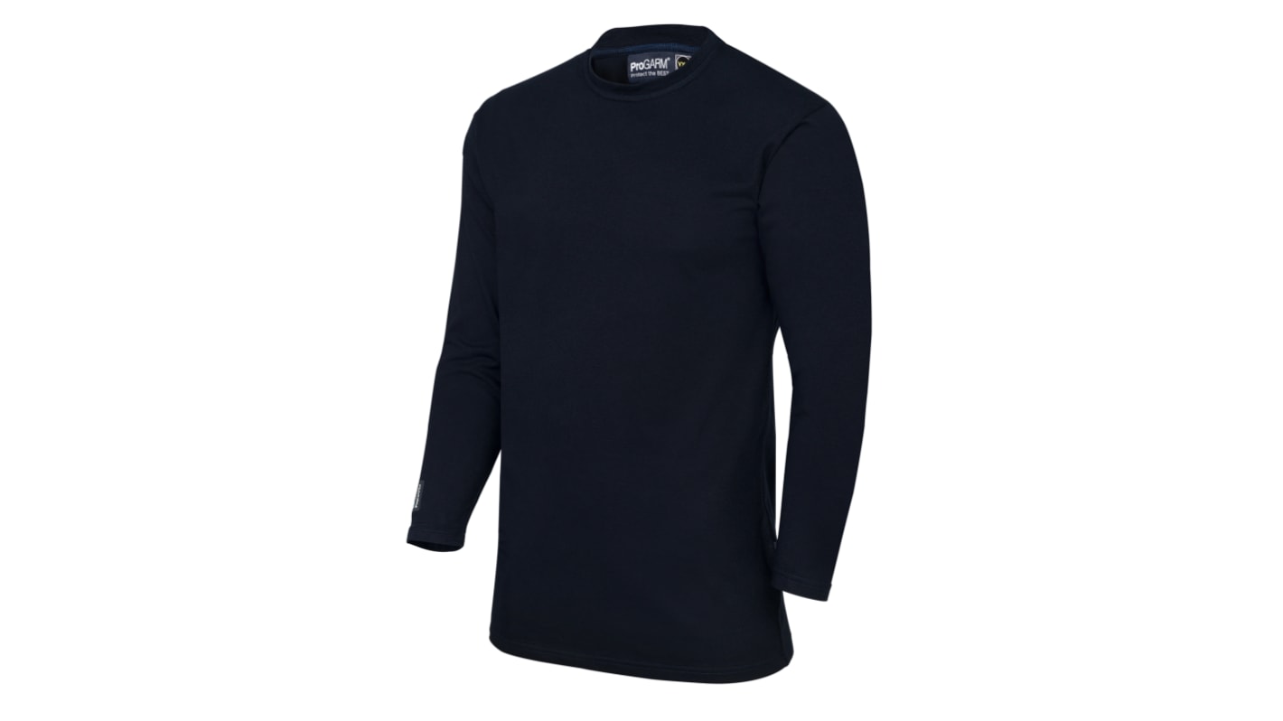 ProGARM Navy VXS+ jersey fabric Long Sleeve T-Shirt, UK- M, EUR- 48 → 52