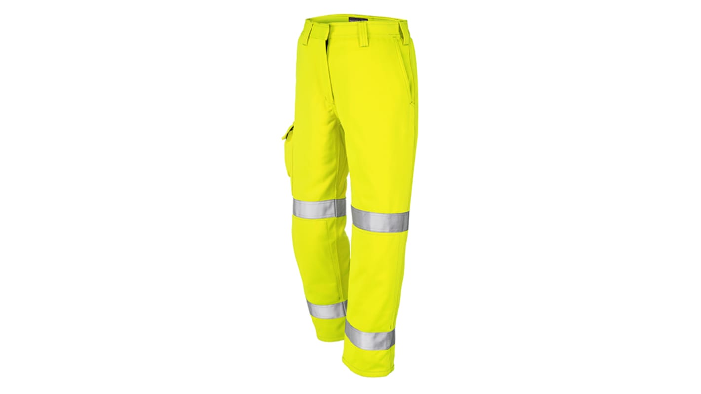 ProGARM 7414 Yellow Anti-Static, Arc Flash Protection Hi Vis Trousers 39in Leg Length 30in