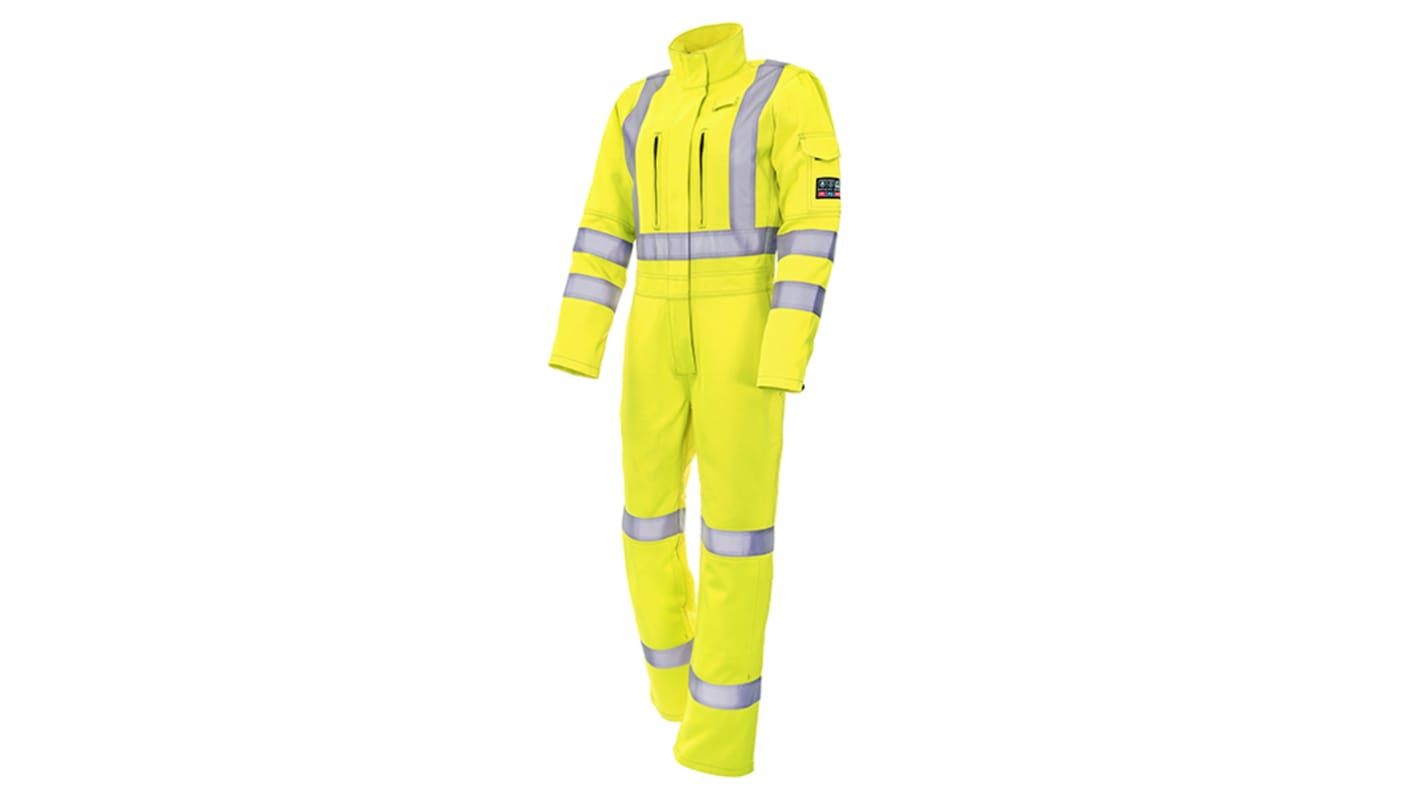 7482 Ladies Hi Vis Yellow Ladies Coveral