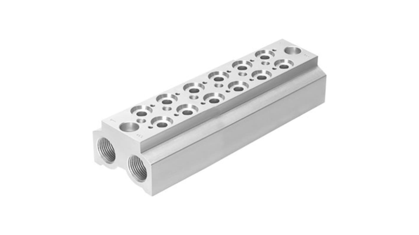 Festo CPE14 Pneumatic Manifold Fitting NPT 3/8 NPT 3/8