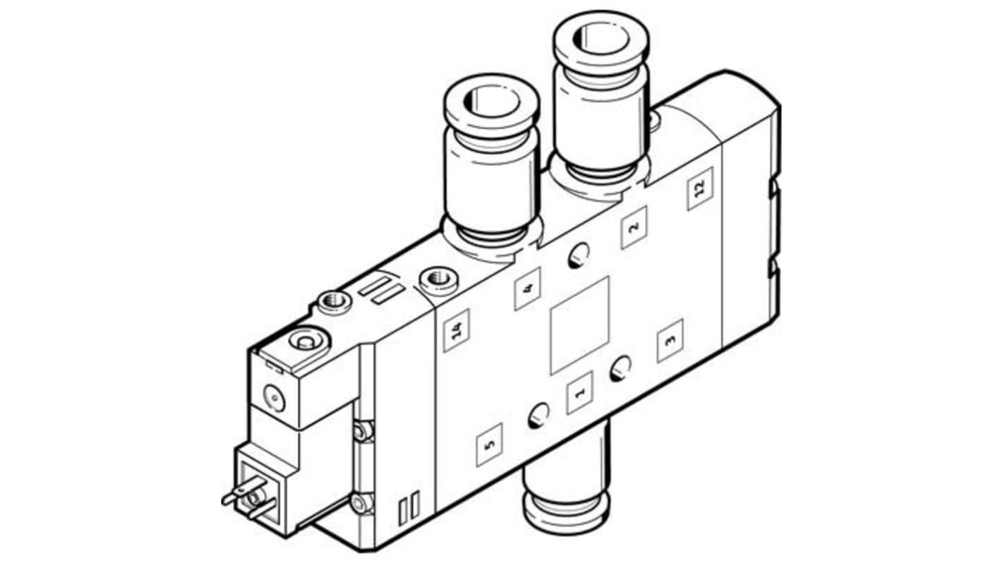Festo Pneumatic Solenoid Valve -, 163818