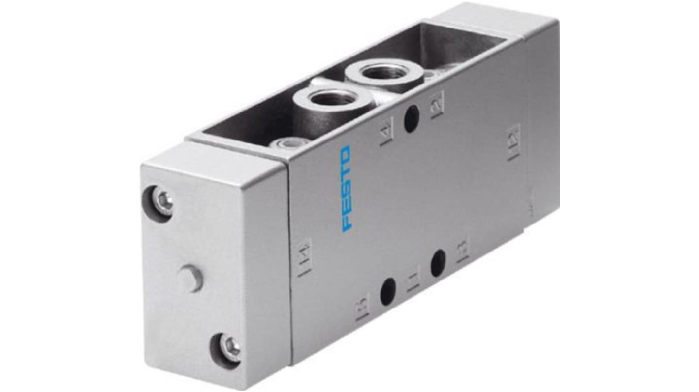 Festo Directional Control Valve type Pneumatic Valve, G G 1/2in to G G 1/2in, 10 bar