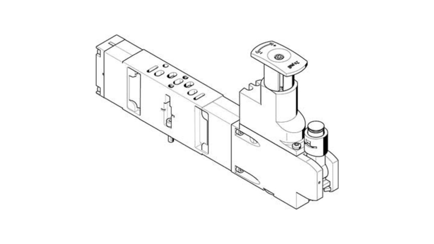 Festo Anschlussplatte Typ Reglerplatte Serie VABF