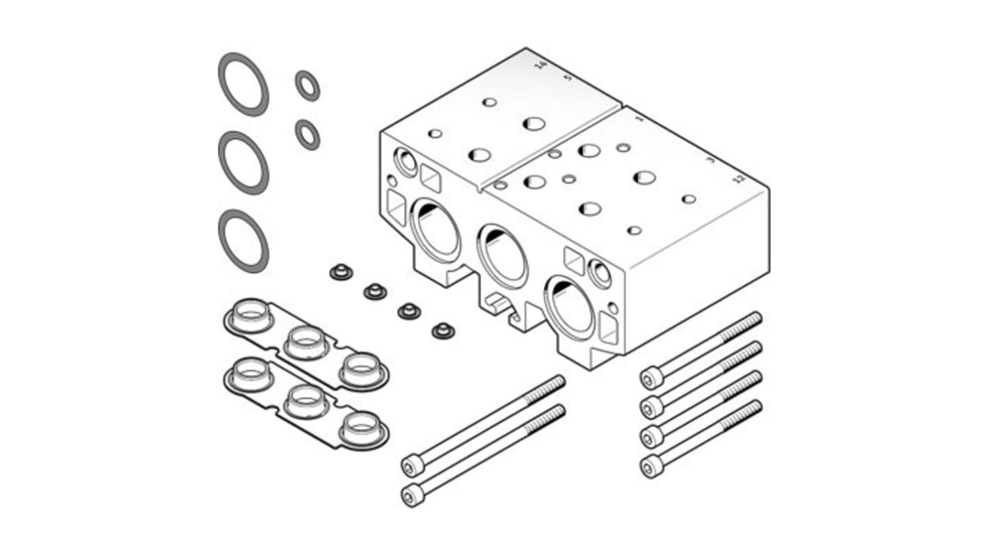 Festo VABM Pneumatic Manifold Fitting G 3/4 G 3/4