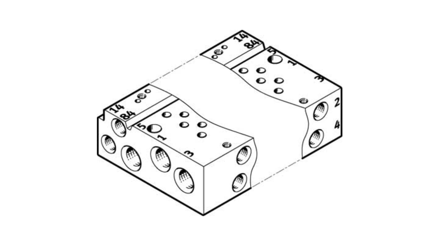 Festo VABM-L1-10AW-M7-8 空圧マニフォールド継手