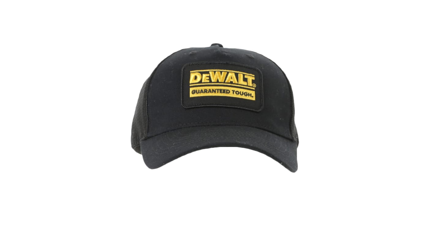 Oakdale DeWALT Black 35 Polyester 65 Cotton Cap RS
