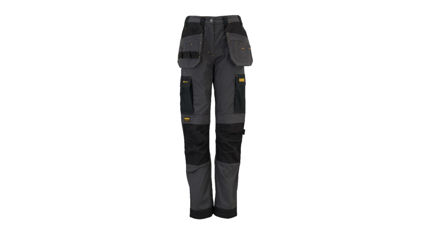 Pantaloni da lavoro Roseville Nero/Grigio Poliestere taglia 16, lunghezza 29poll Stretch 41cm