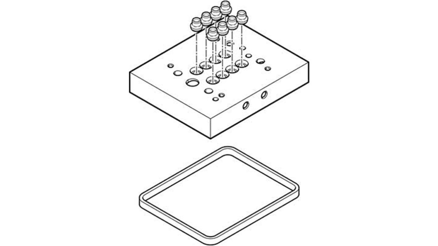 Placa de bloque Festo