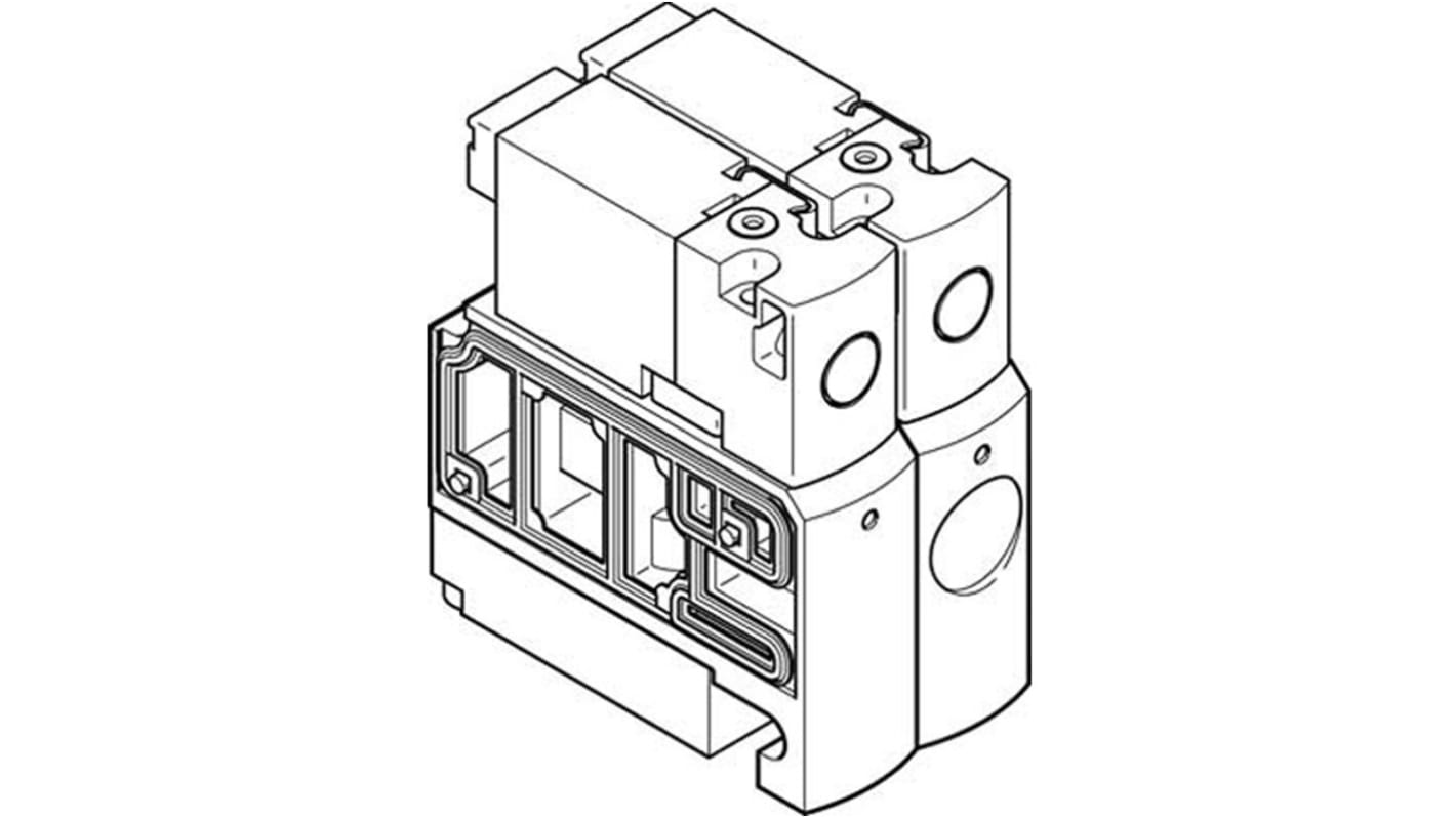 Festo Pneumatic Solenoid Valve -, 548054