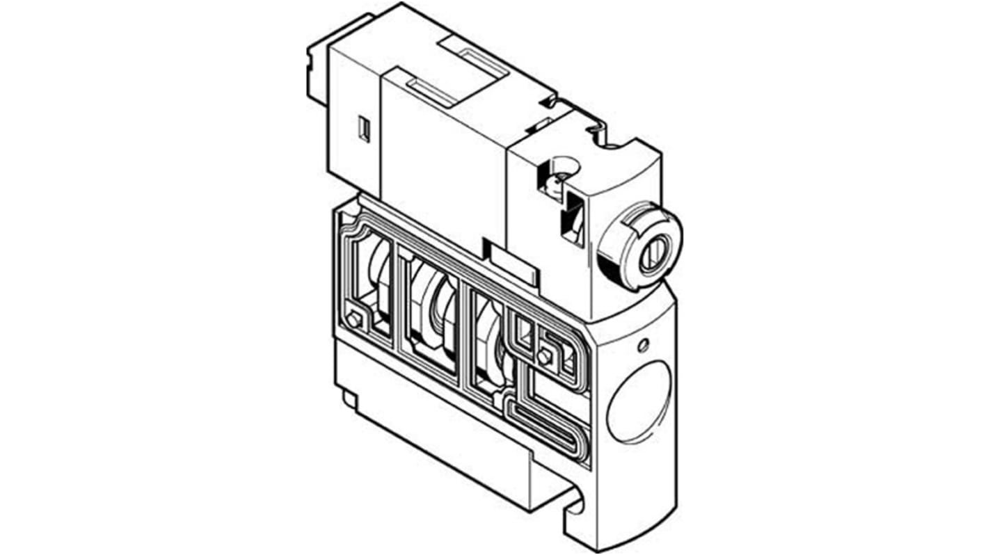 Festo Pneumatic Solenoid Valve -, 547318
