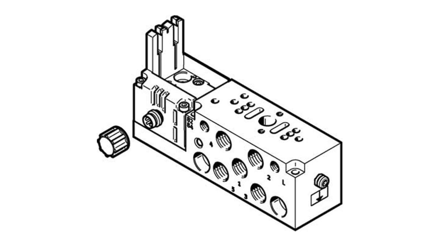 Festo VMPA Sub Base, 537982