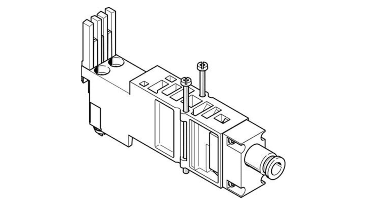 Festo Druckluftversorgungsblock Typ Versorgungsplatte Serie VMPA2