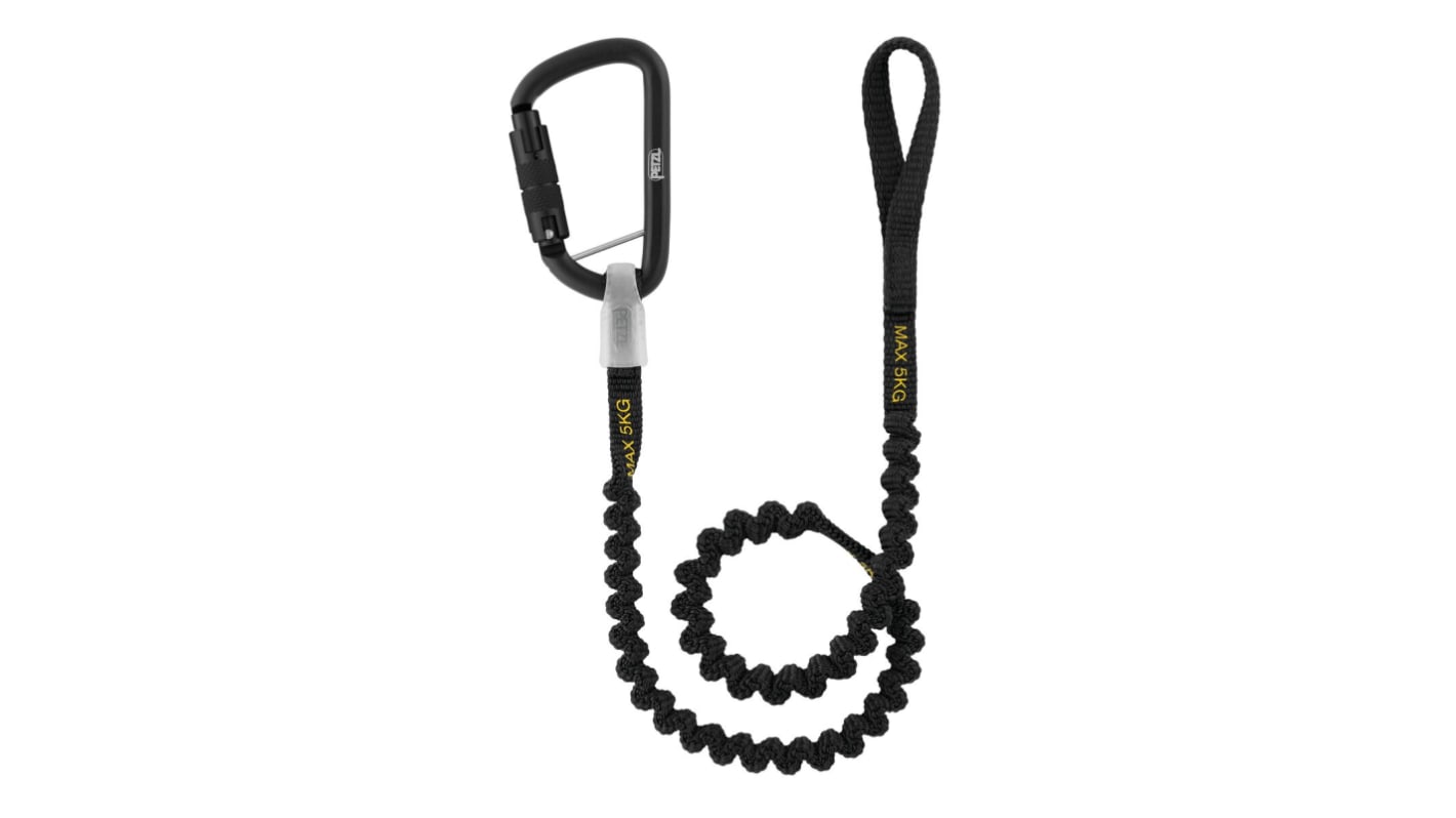 Petzl 120 cm Aluminium Tool Lanyard Tool Tether, 5kg Capacity