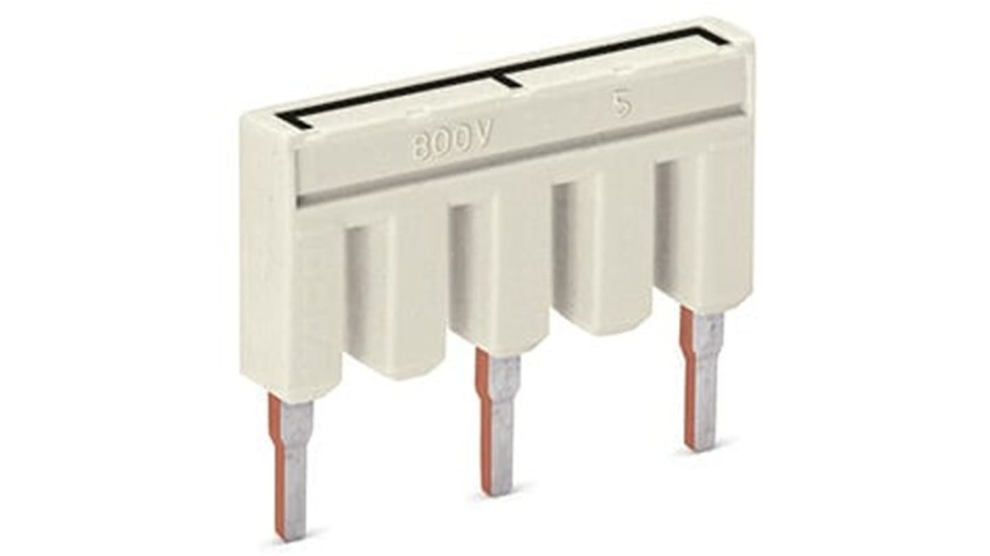 WAGO TOPJOB S Series Star Point Jumper for Use with DIN Rail Terminal Block, 25A