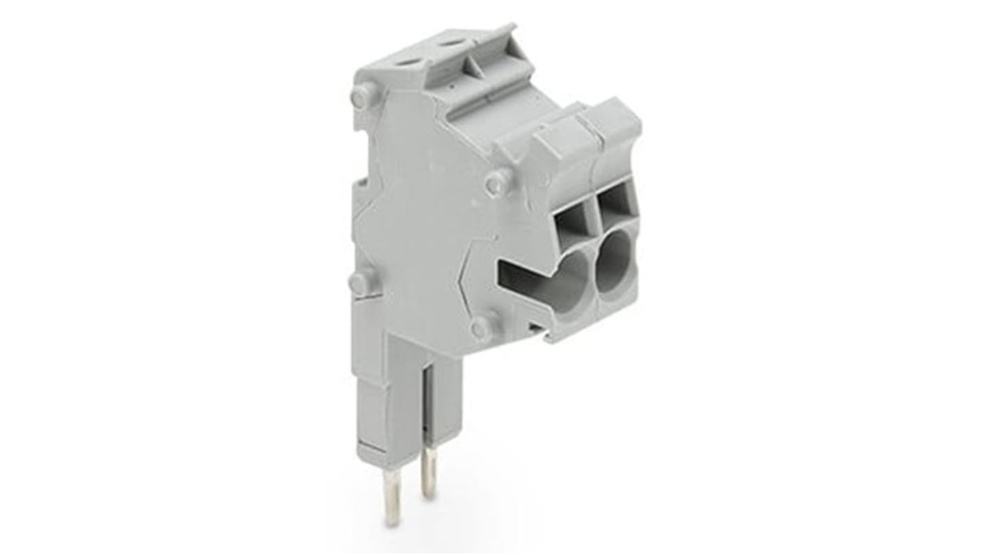 WAGO TOPJOB S Series Modular Connector for Use with DIN Rail Terminal Block, 24A