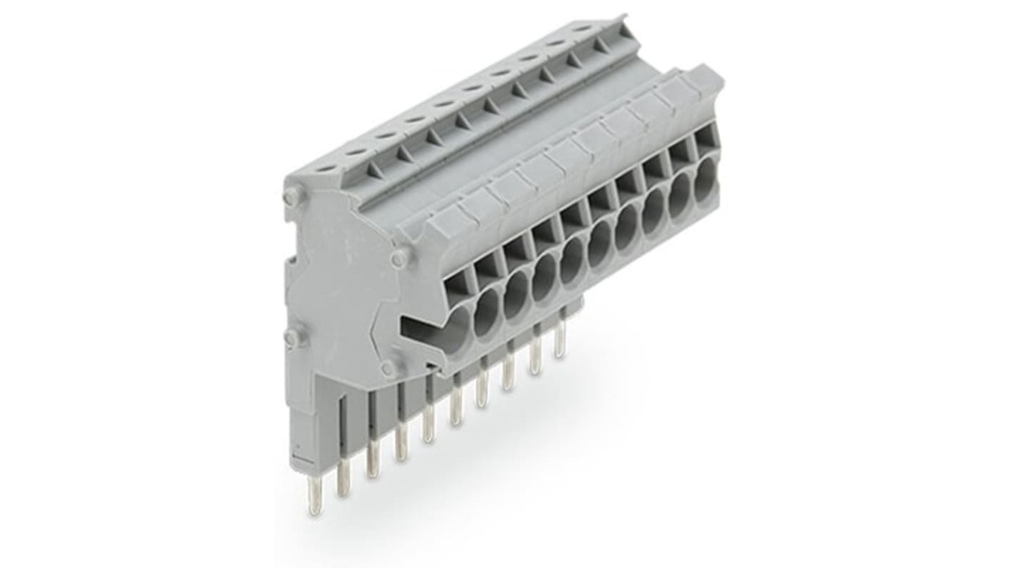 WAGO TOPJOB S Series Modular Connector for Use with DIN Rail Terminal Block, 24A