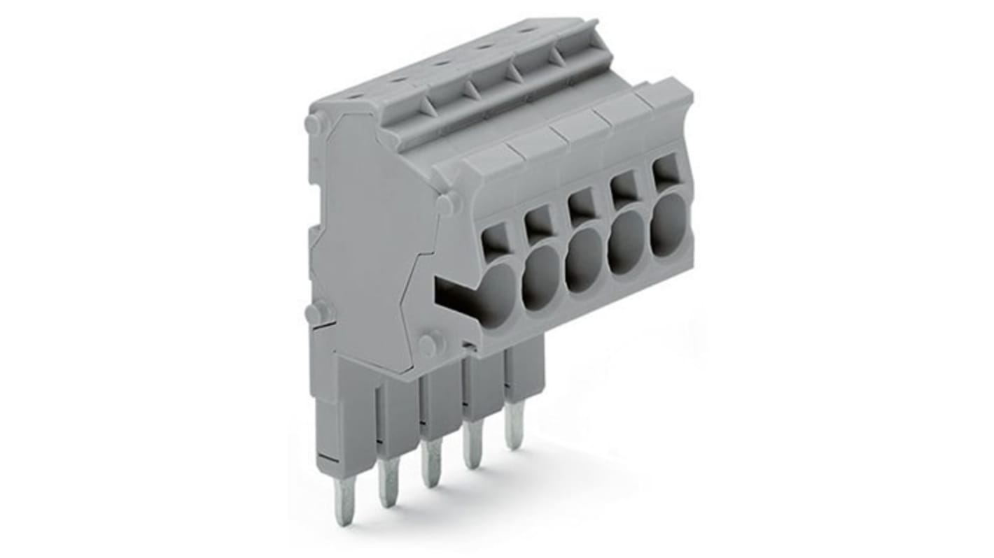 WAGO TOPJOB S Series Modular Connector for Use with DIN Rail Terminal Block, 32A