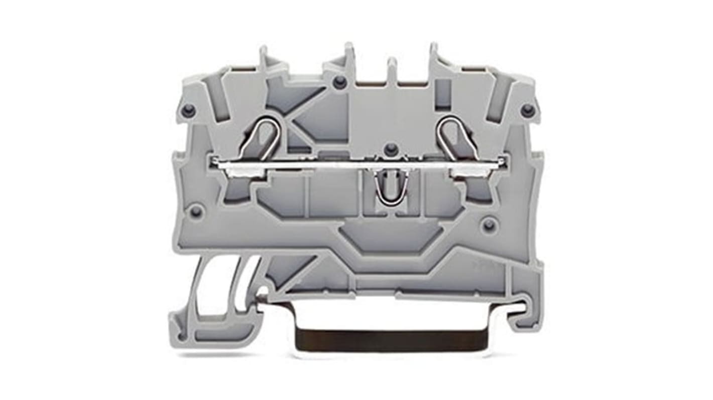 WAGO 2000-1202 TOPJOB S Series Orange, 1mm², 1-Level, Push-In Cage Clamp Termination, ATEX, EAC Ex, IECEx