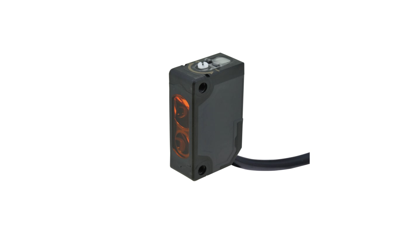 Rs-Online Sensore fotoelettrico Miniaturizzato Idec a riflessione diffusa rilevamento 500 mm uscita NPN
