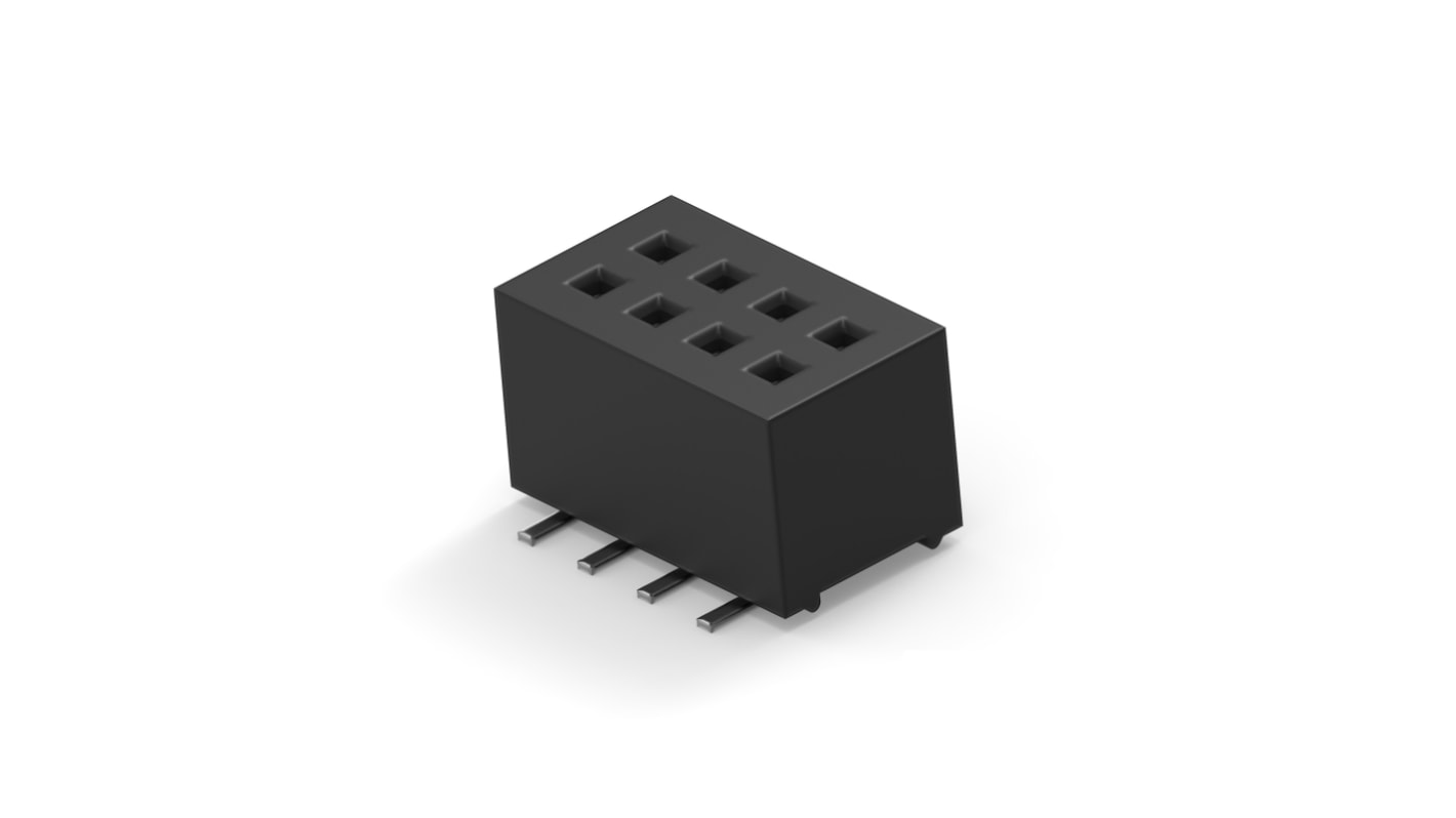 Gniazdo PCB 8 -pinowe 2 -rzędowe raster: 1mm Gniazdo PCB Pionowy Montaż na płytce