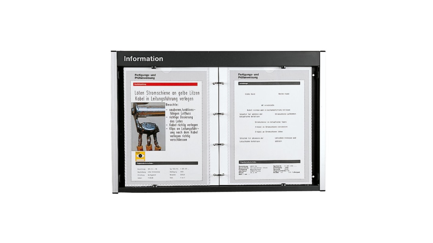 Bosch Rexroth White Board, 297mm Height, 210mm Width