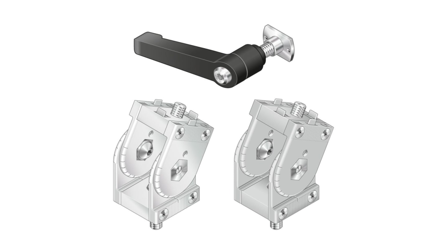 Część łącząca Wspornik łączący Rozmiar rowka 10mm Bosch Rexroth