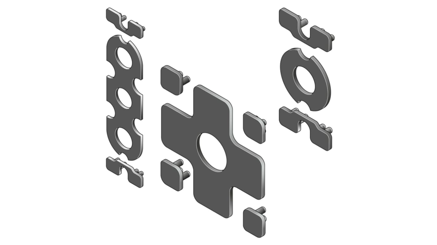 Bosch Rexroth End Connector, Connecting Component, Strut Profile 90 x 90 mm, Groove Size 10mm