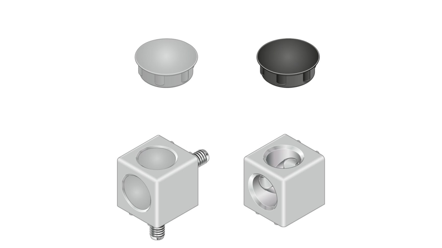 Część łącząca Złącze narożne Rozmiar rowka 8mm Bosch Rexroth