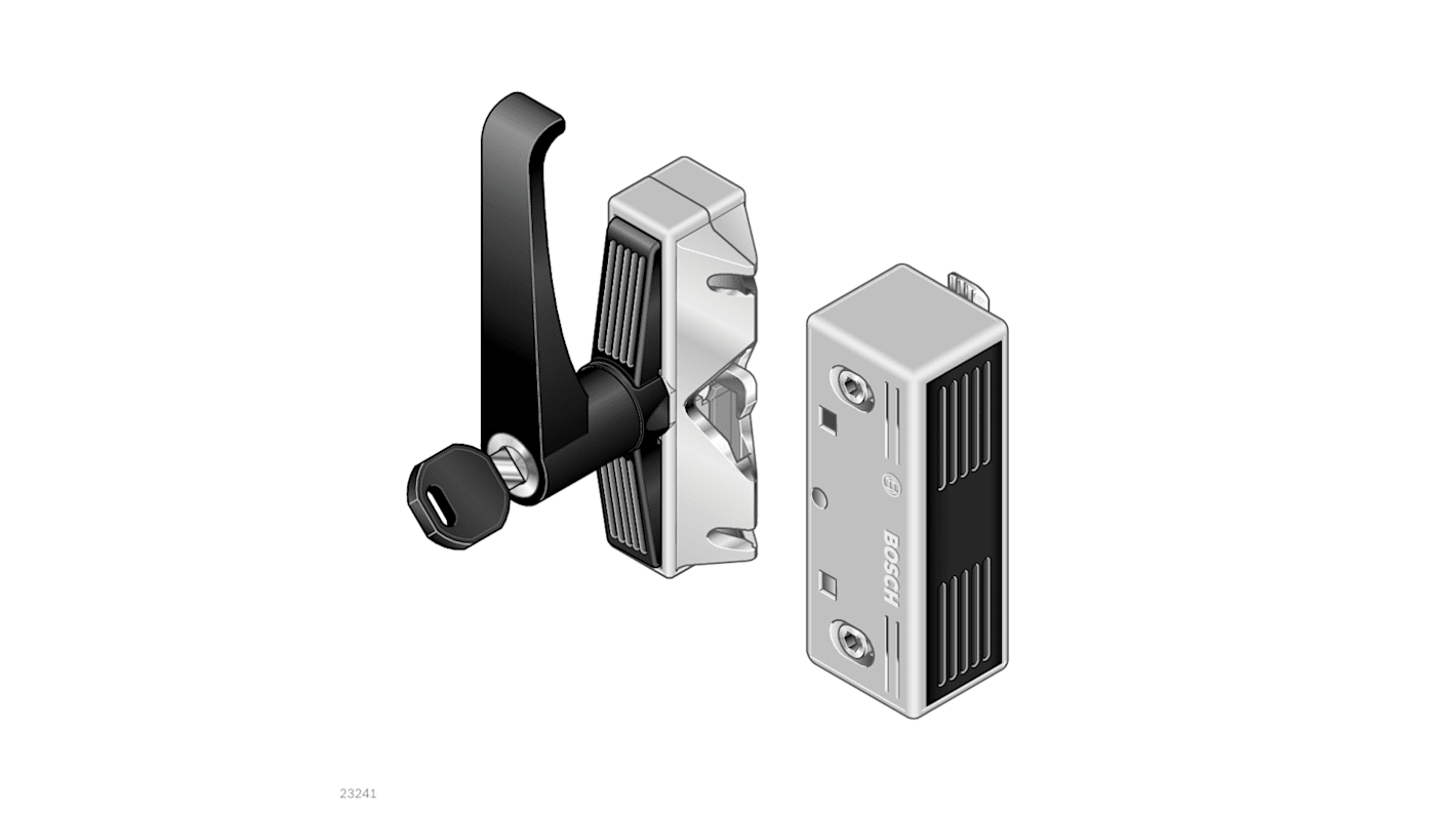 Bosch Rexroth Die Cast Aluminium Different Lock, EcoSafe, 8 mm, 10 mm Slot