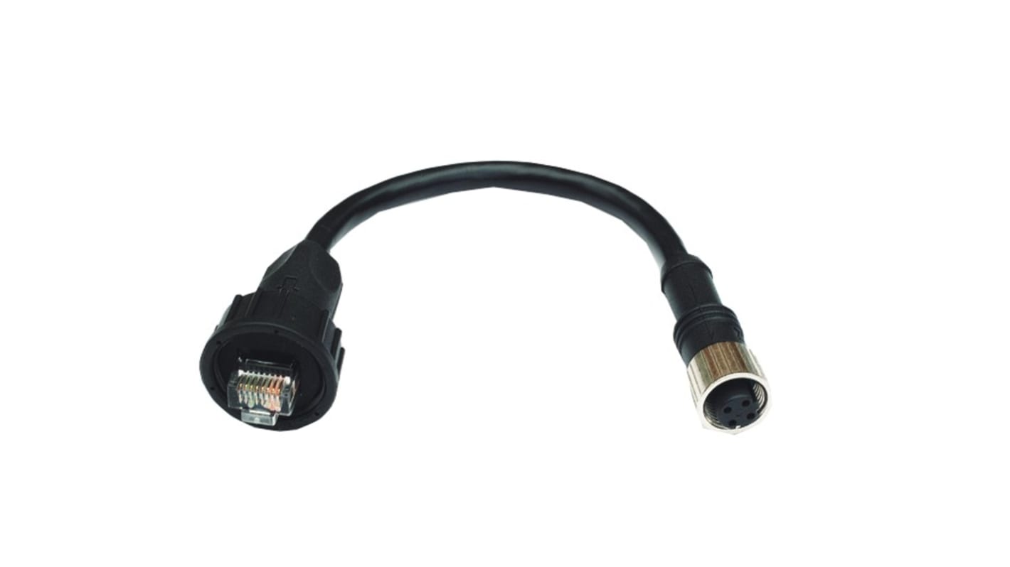 Kabel Ethernet Cat5e długość 100mm Niezakończony MOXA