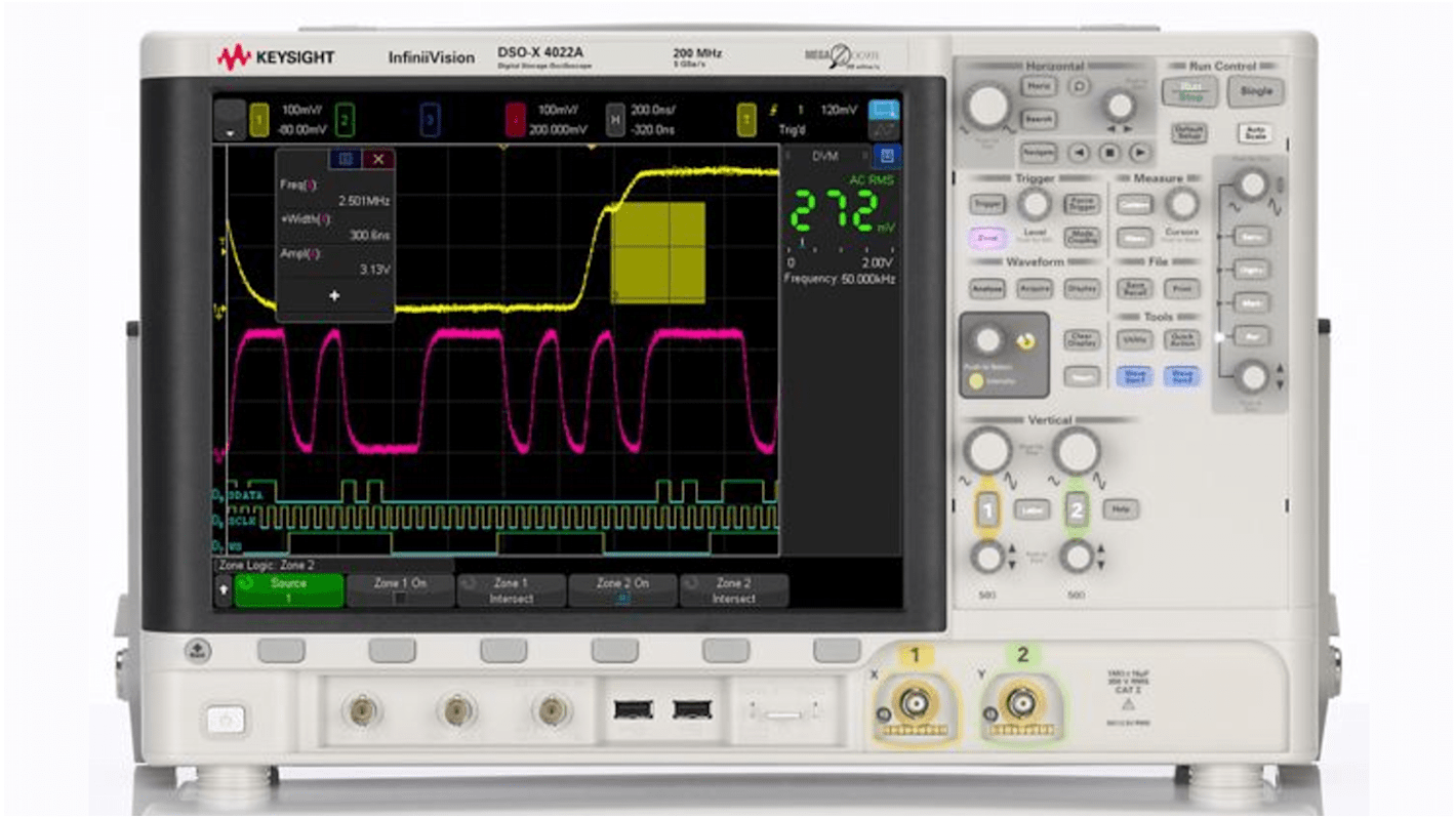 Keysight Technologies DSOX4032G 4000G Series, 350MHz Bench Oscilloscope, 2 Analogue Channels