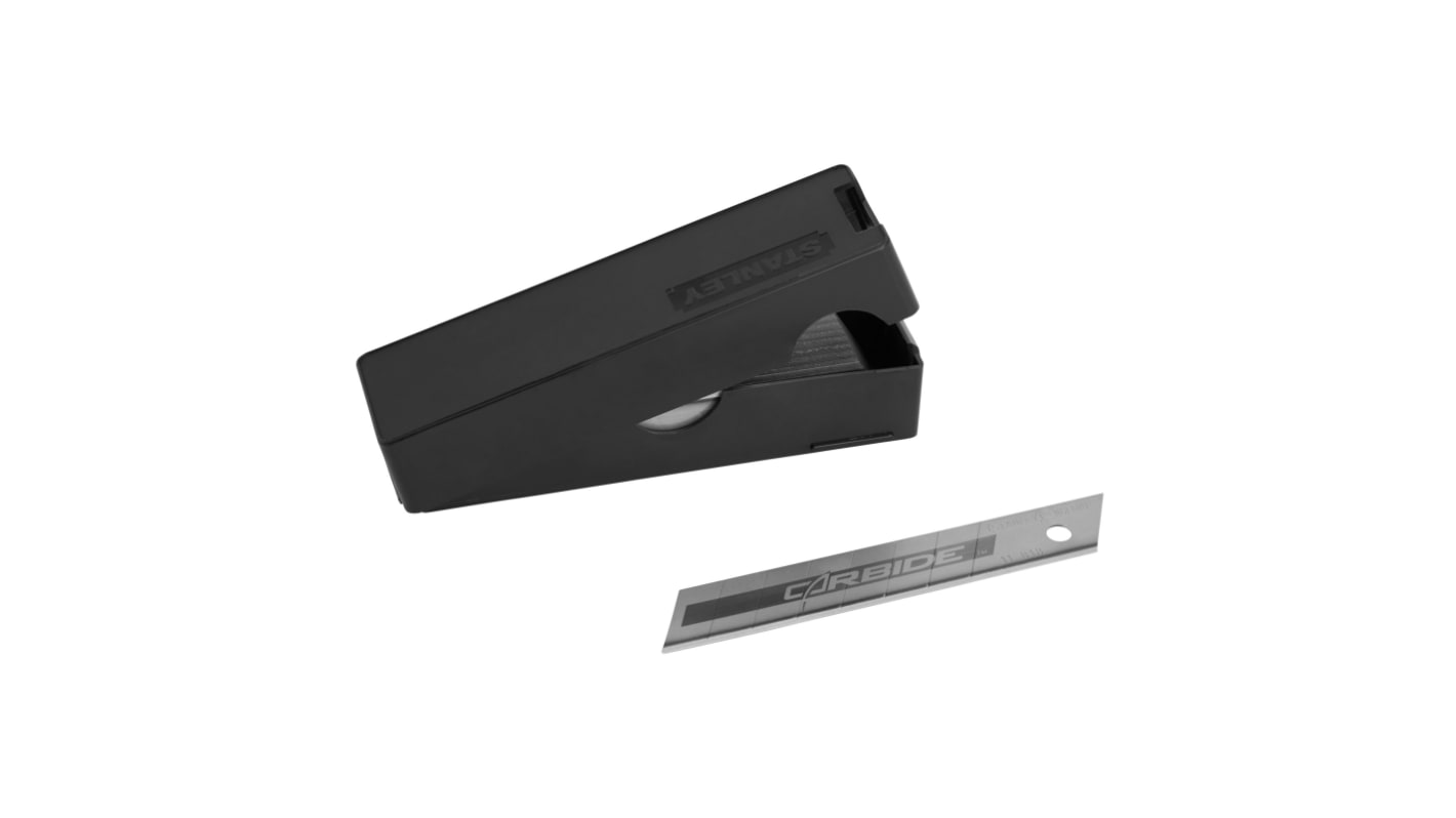 Stanley Carbide Flat Snap-off Blade 18 mm, 50 per Package