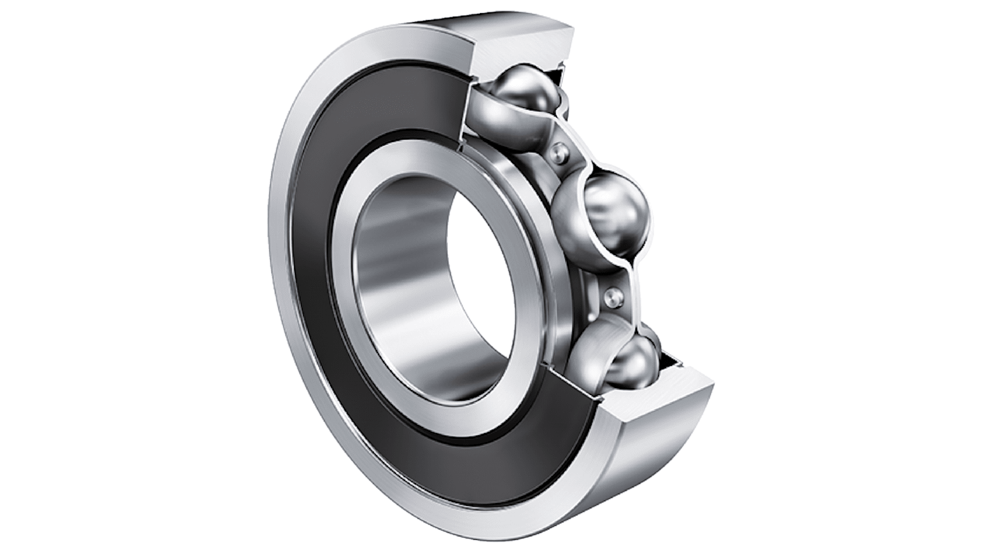 FAG S6002-2RS-FD Single Row Deep Groove Ball Bearing- Both Sides Sealed 15mm I.D, 32mm O.D