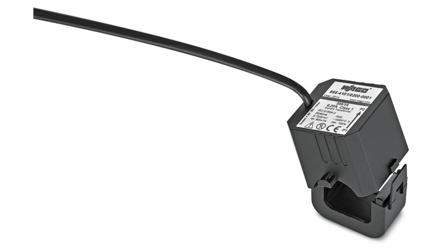 Przekładnik prądowy prąd wej 300A WAGO prad wyj 5 A Transformator prądowy Rdzeń rozdzielony